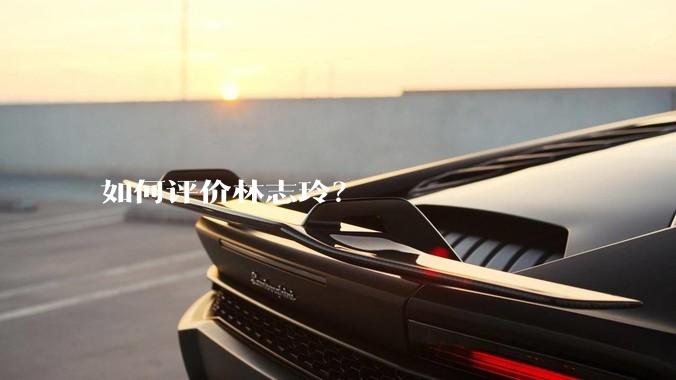 如何评价林志玲?
