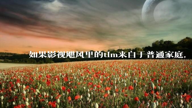 如果影视飓风里的tim来自于普通家庭,那么他还会有今天的成就吗?